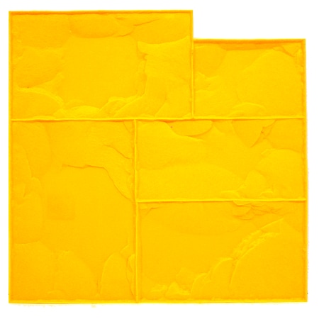 Bonway Bon 12-882 Texture Mat, Ashlar Yellow, 24" X 24" 12-882